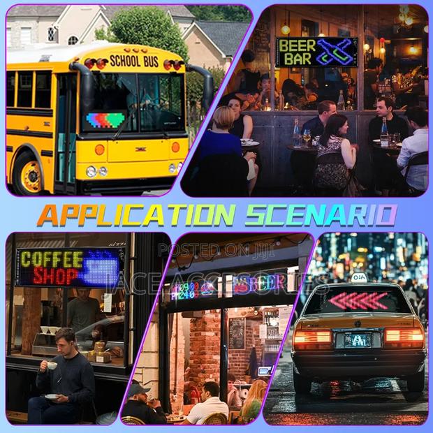 Multifunction Truck Windcscree Blinking Eye Sigh Board - thumbnail 4