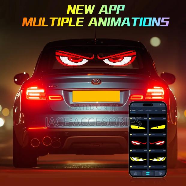 Multifunction Truck Windcscree Blinking Eye Sigh Board - thumbnail 5