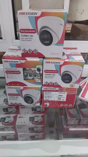 Hikvision Ds-2ce78d0t-LXTS 2mp Two Way Audio Siren Turbo Hd Camera