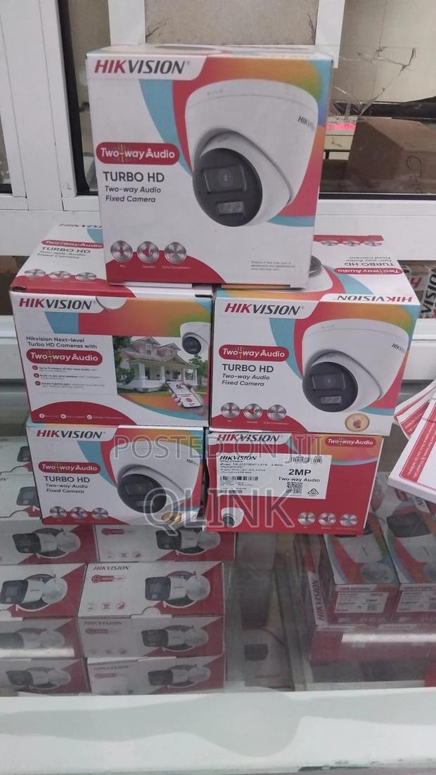 Hikvision Ds-2ce78d0t-LXTS 2mp Two Way Audio Siren Turbo Hd Camera