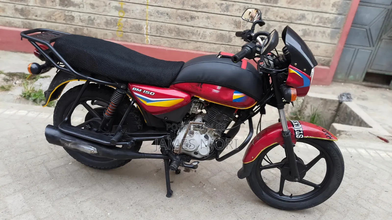 Bajaj Boxer 150 UG 2021 Red