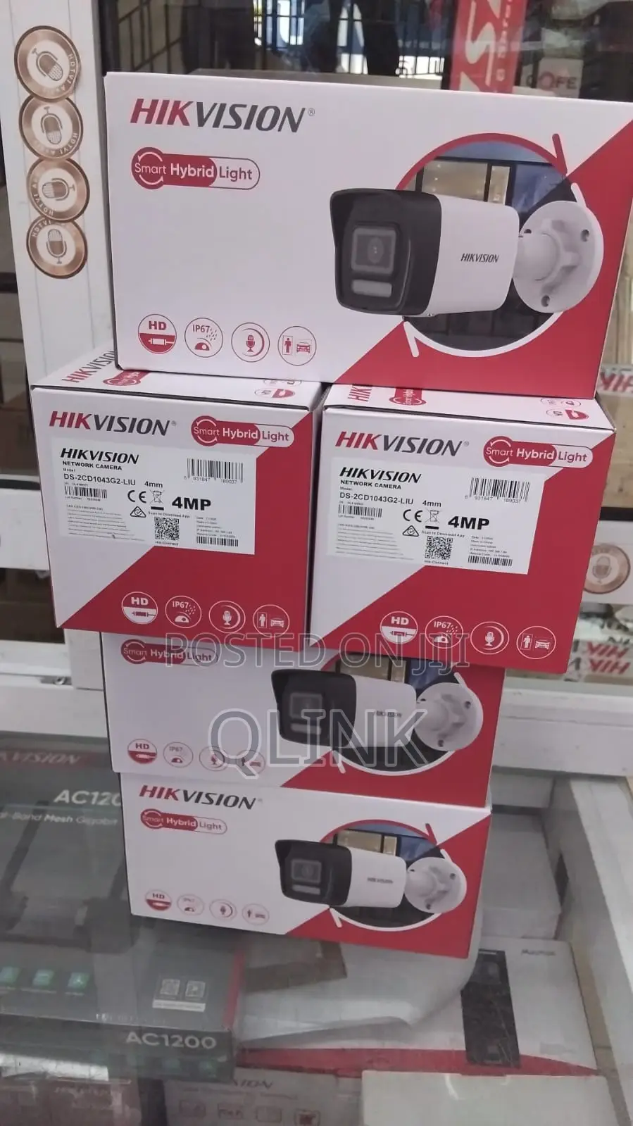 Hikvision Ds-2cd1043g2-Liu 4mp Fixed Bullet Network Camera
