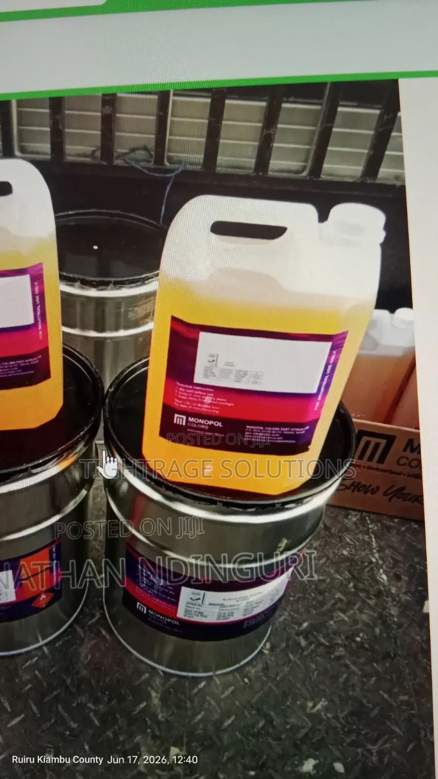 Pu Coating for Rooftop Waterproofing (4l)