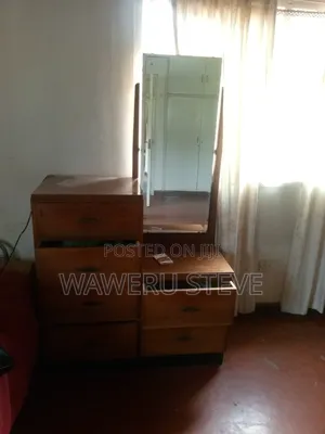 Wooden Drawer With Mirror