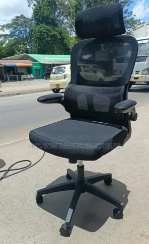 Swivel Adjustable Arms Office Chair
