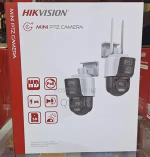 Hikvision Tandemvu 4mp+4mp 4x Poe PTZ Network Camera