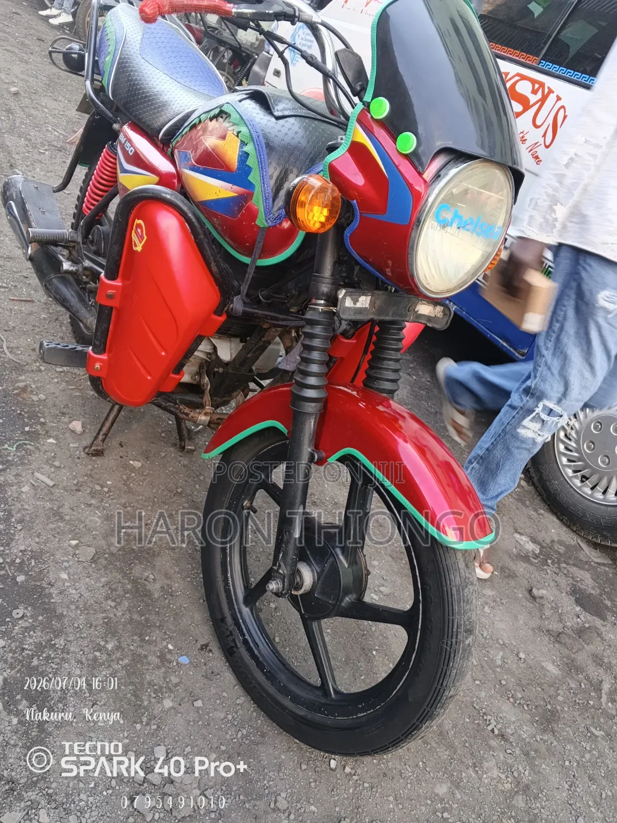 Bajaj Boxer 150 UG 2026 Red