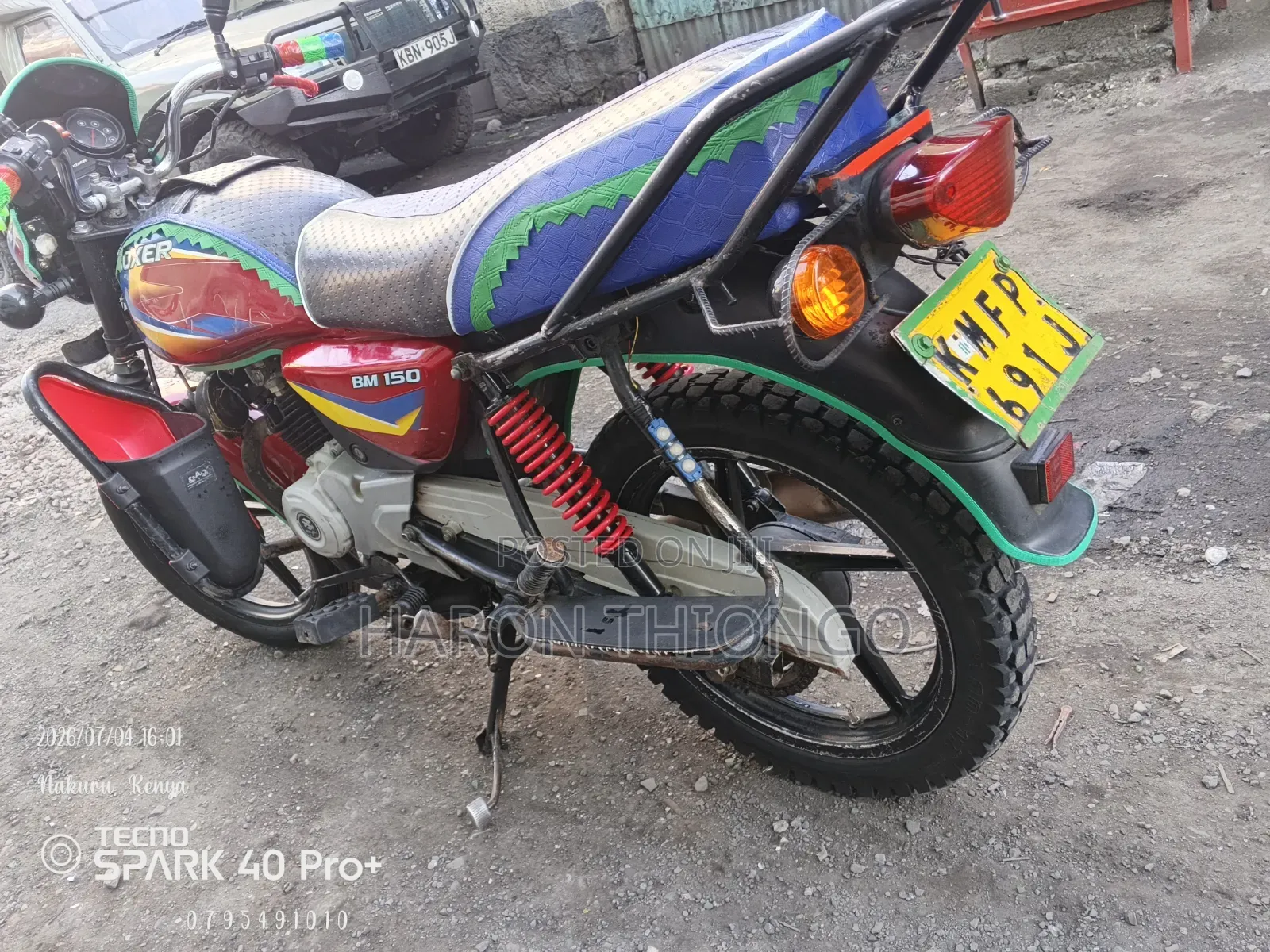 Bajaj Boxer 150 UG 2026 Red