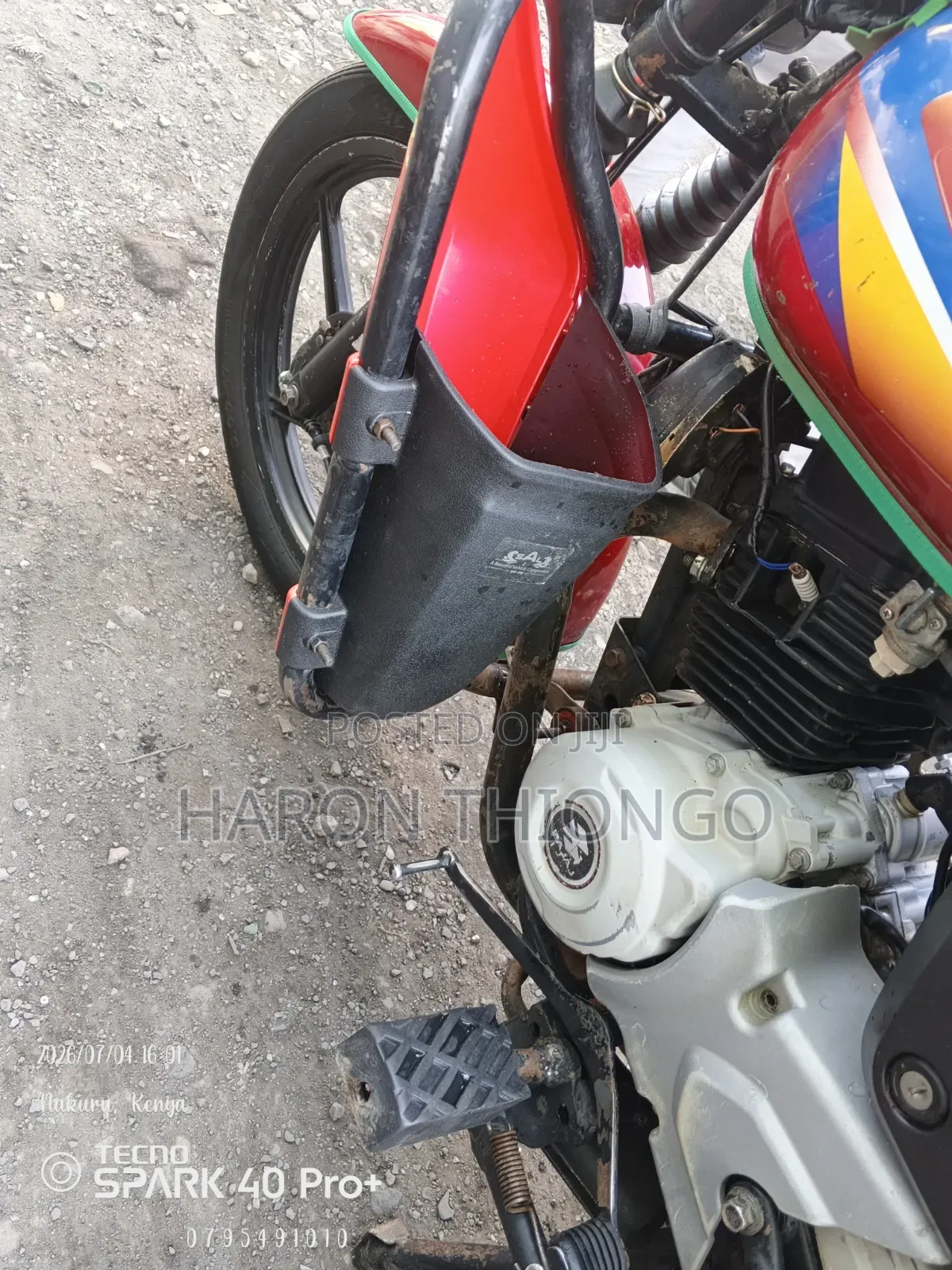 Bajaj Boxer 150 UG 2026 Red