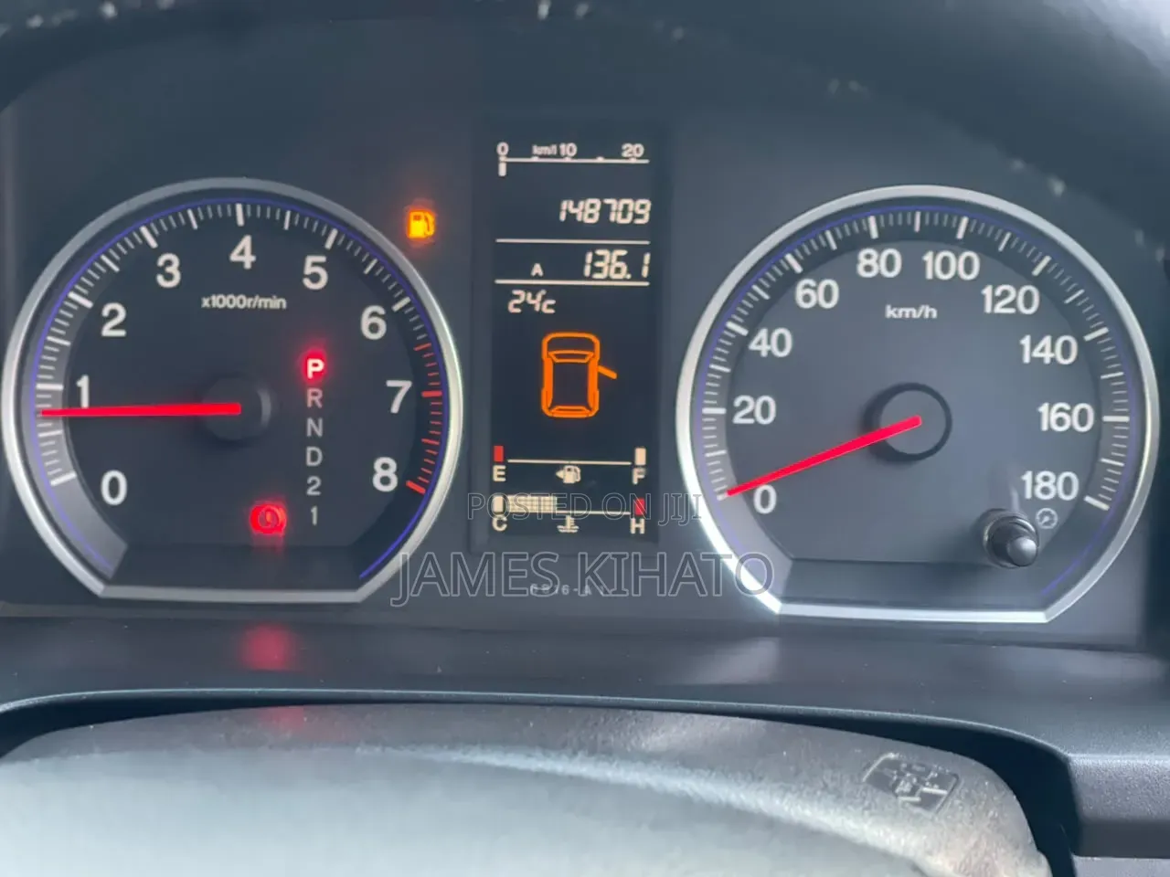 Honda CR-V 2008 Black