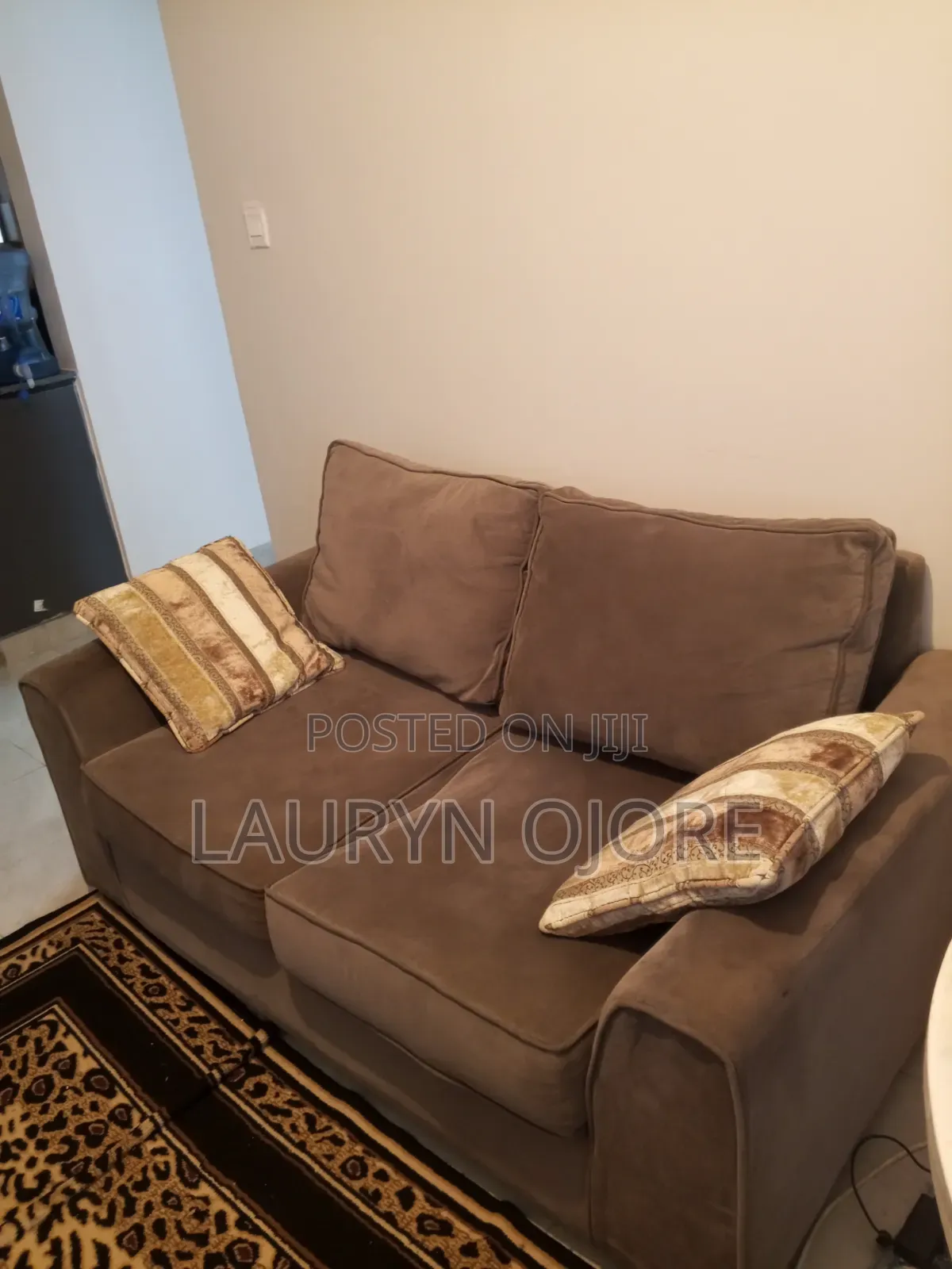 2-Seater Fabric Sofa - Good Condition