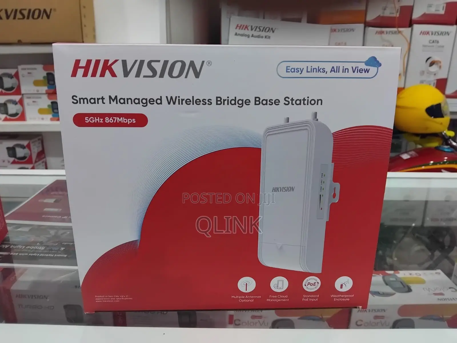 Hikvision Ds-3wfb-Ei-5acg
Smart Managed Wireless Bridge Base Station