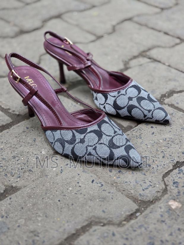 MLG Pointed-Toe Slingback Kitten Heel Size 37-42 - thumbnail 2