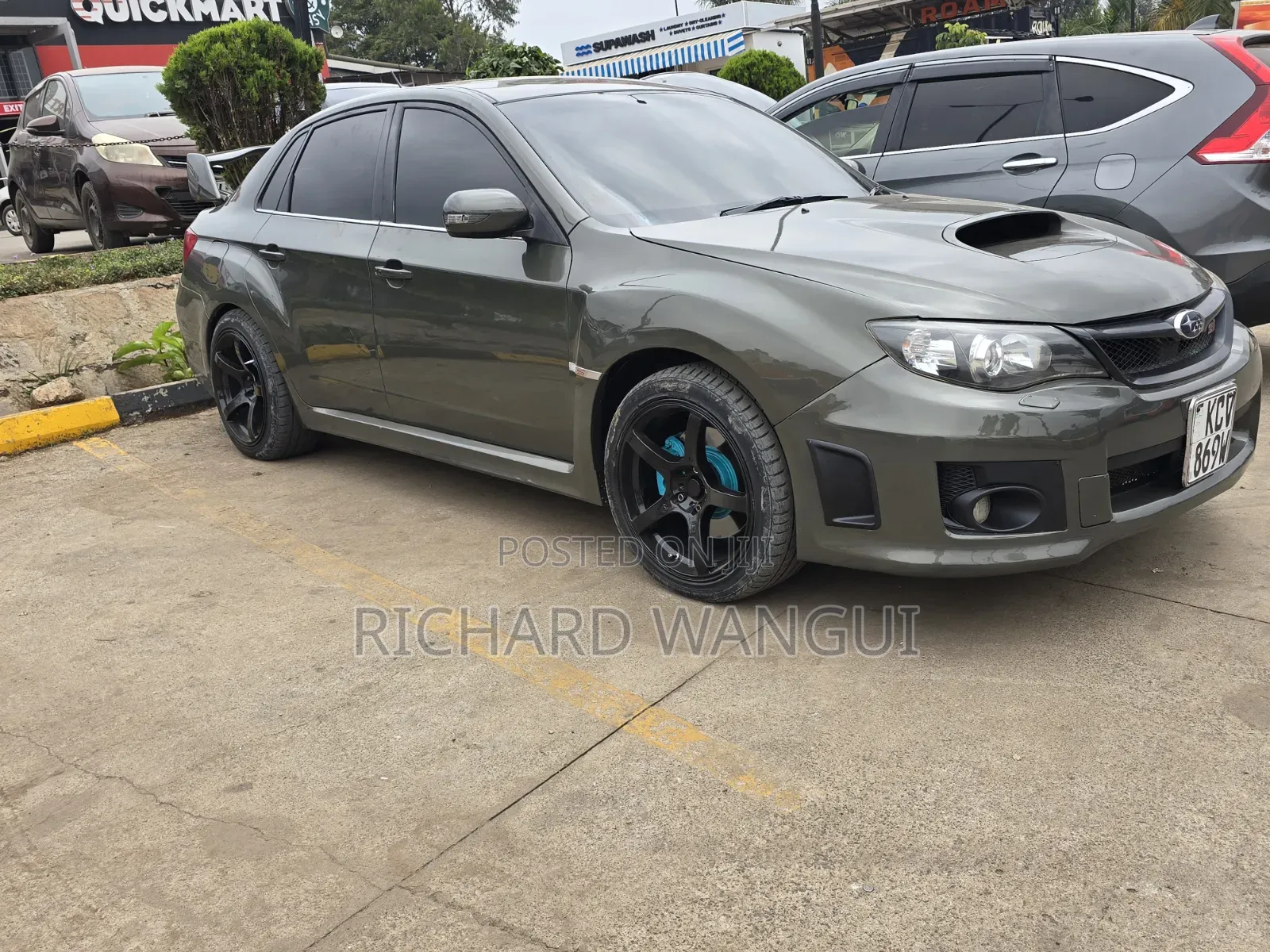 Subaru Impreza WRX STI 2013 Gray