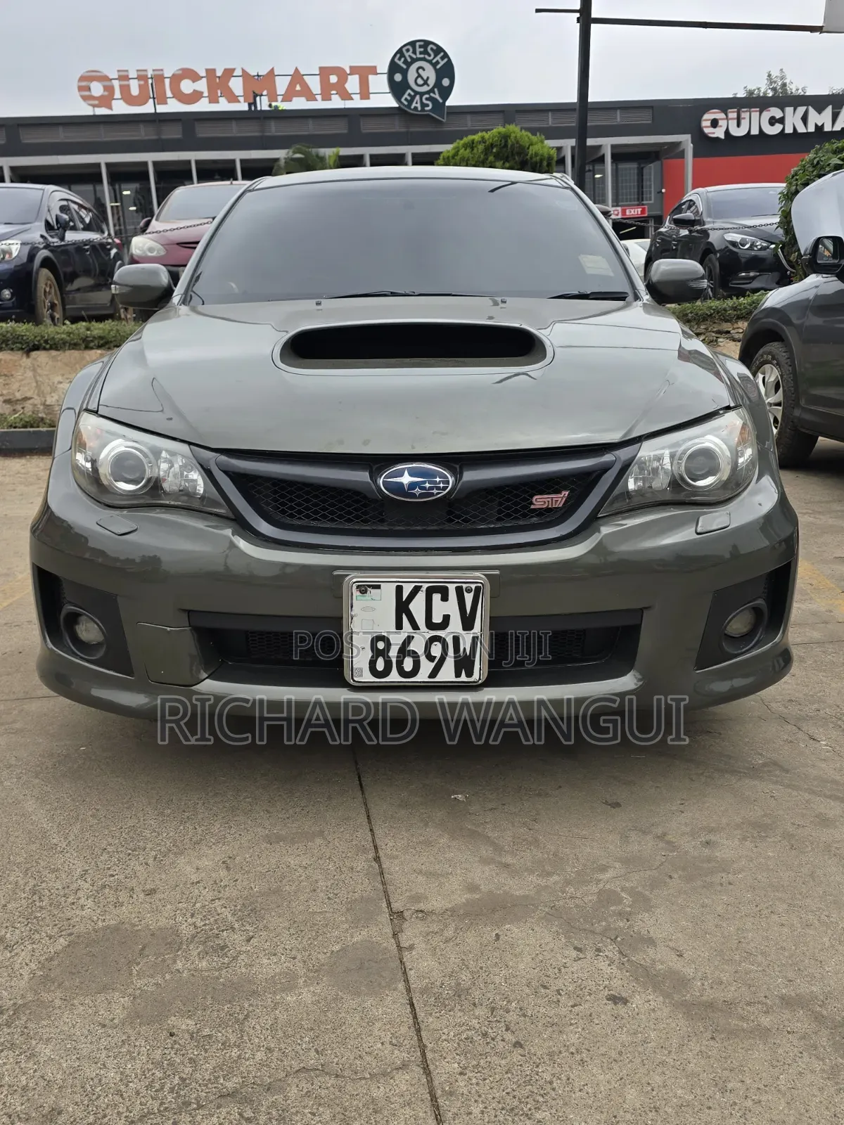 Subaru Impreza WRX STI 2013 Gray