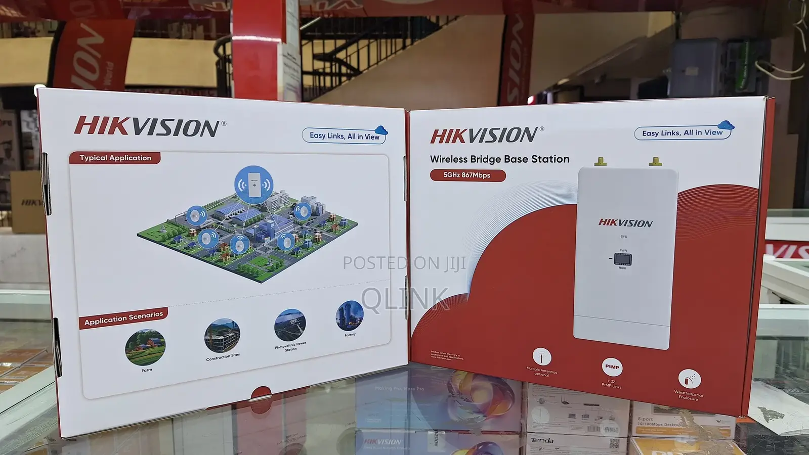 Hikvision Ds-3wfb-S-5acg - Stable, Long-Range Wireless Connection