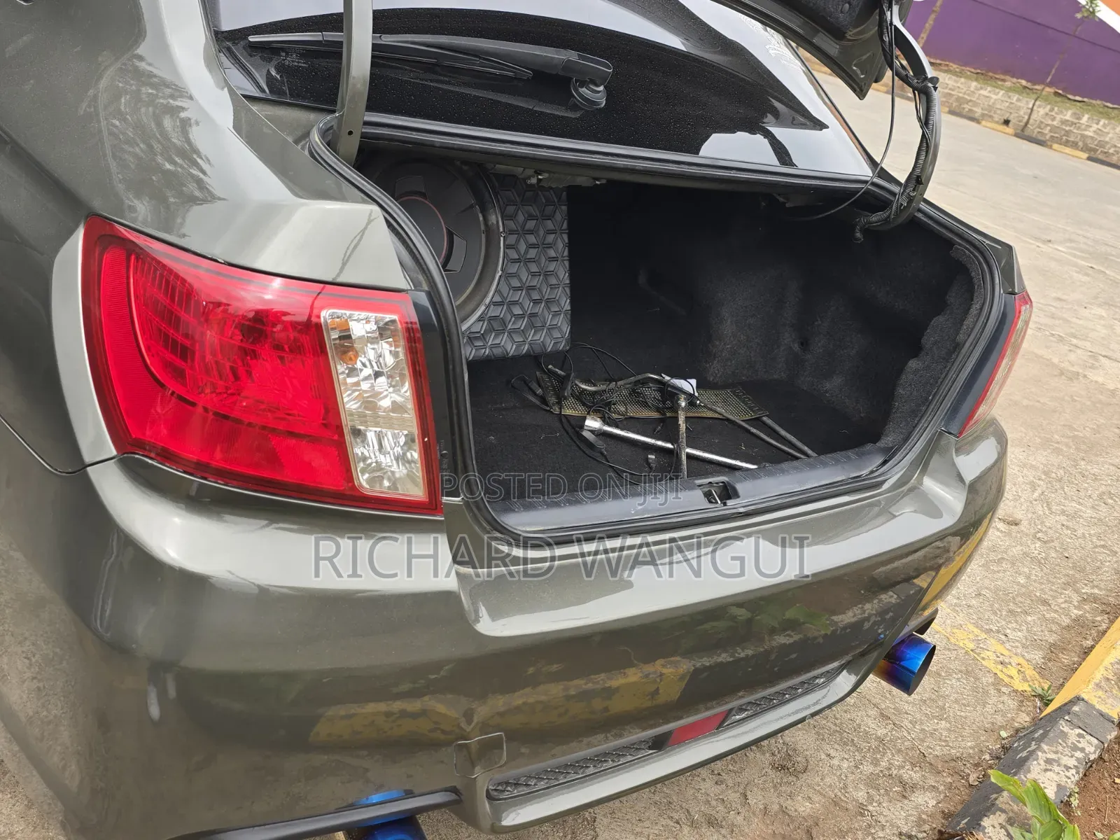 Subaru Impreza WRX STI 2013 Gray
