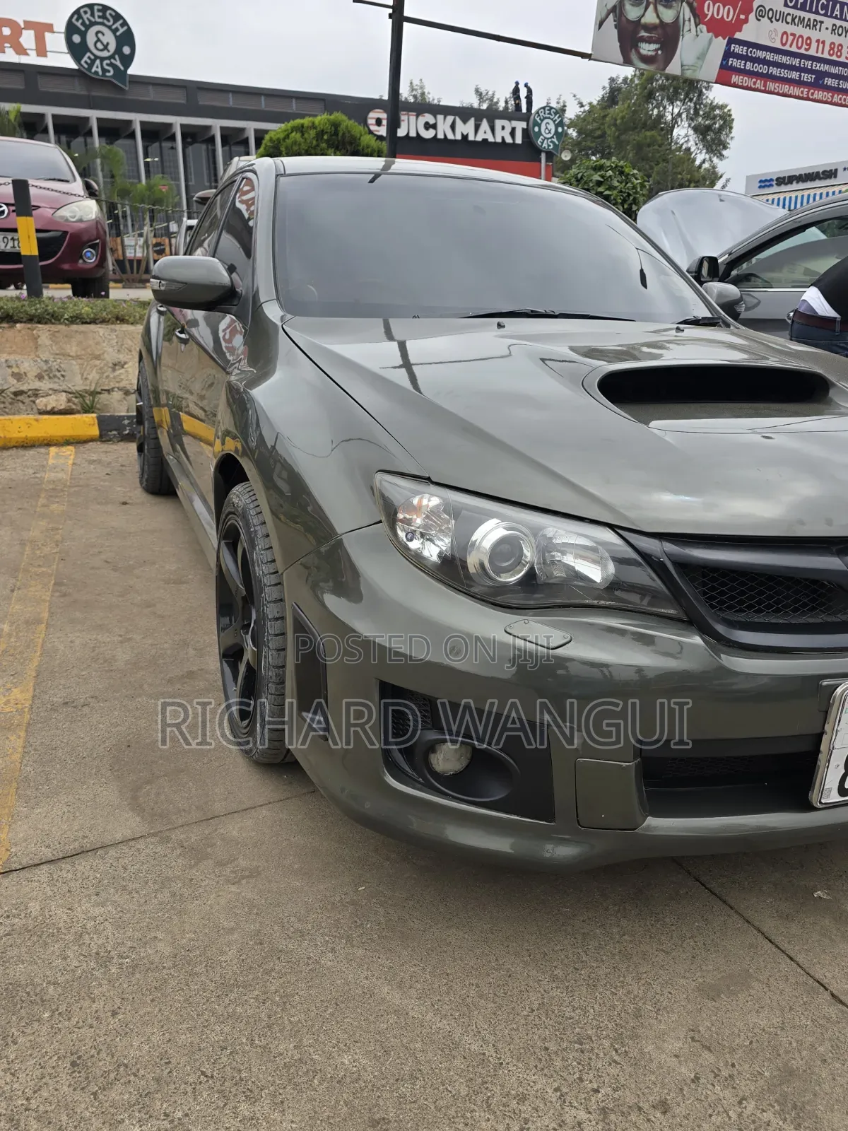 Subaru Impreza WRX STI 2013 Gray