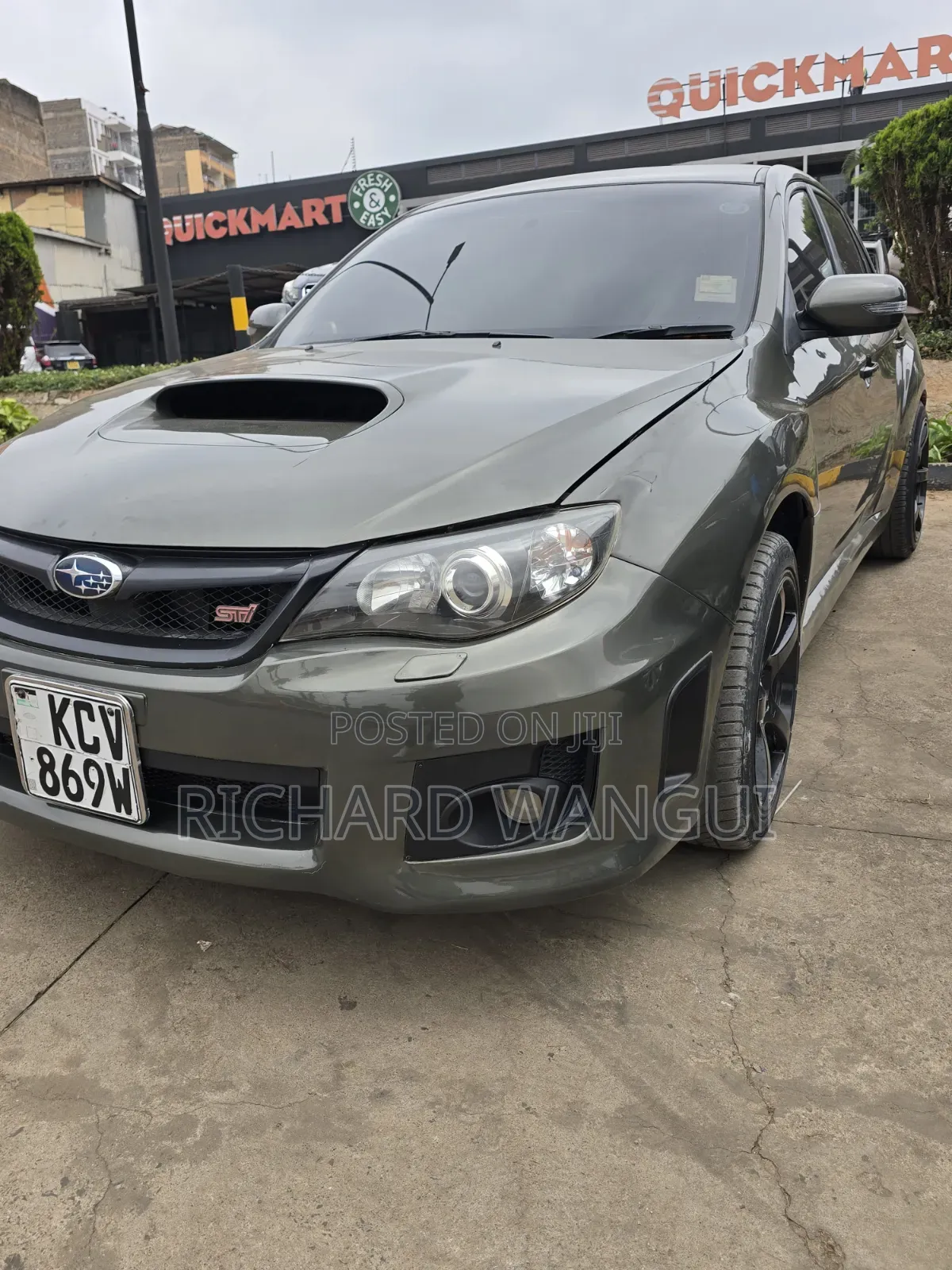 Subaru Impreza WRX STI 2013 Gray