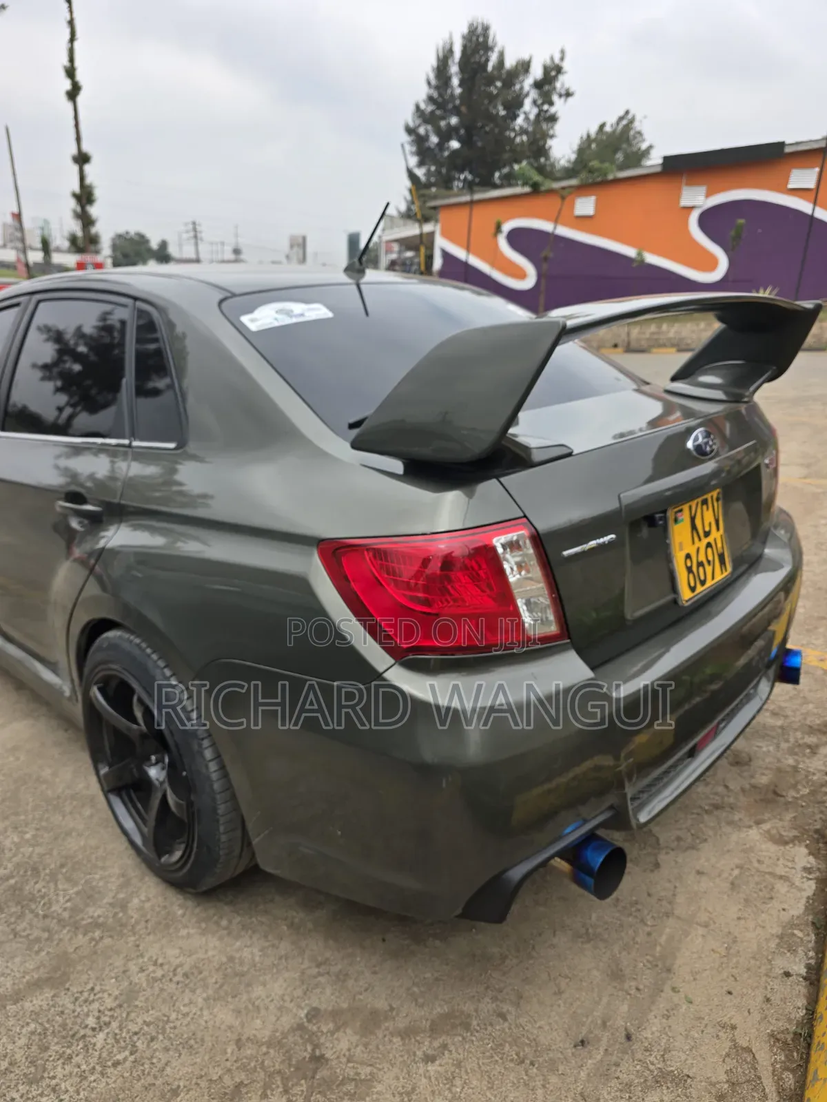 Subaru Impreza WRX STI 2013 Gray