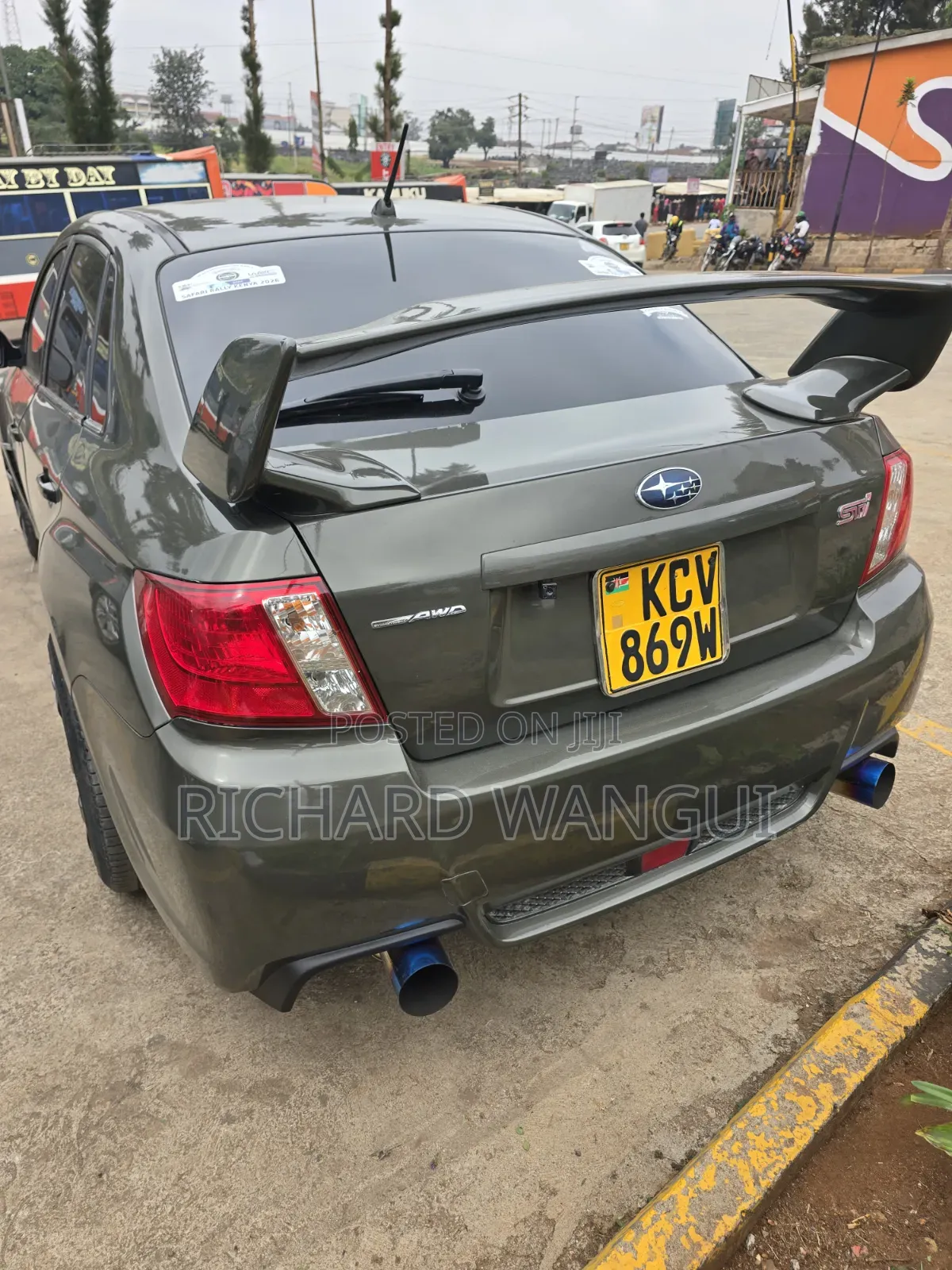 Subaru Impreza WRX STI 2013 Gray