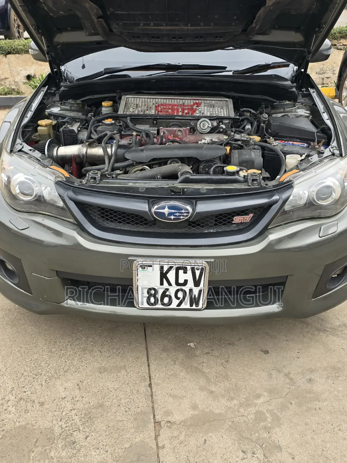 Subaru Impreza WRX STI 2013 Gray