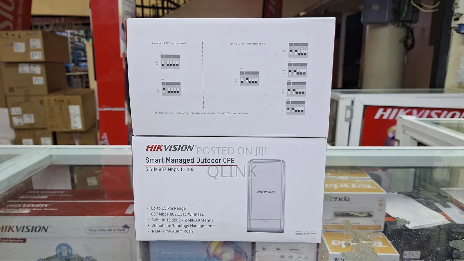 Hikvision Ds-3wf03c-5ac/O 5ghz 867mbps Outdoor Wireless Bridge (Cpe)
