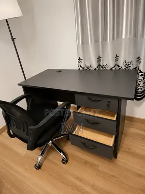 Modern Office Desk With Drawers Mesh Office Chair Ksh12,000