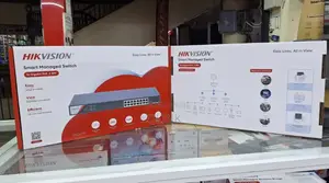 Hikvision Ds-3e1518p-Si-16p2f 16 Port Gigabit Smart Poe Switch