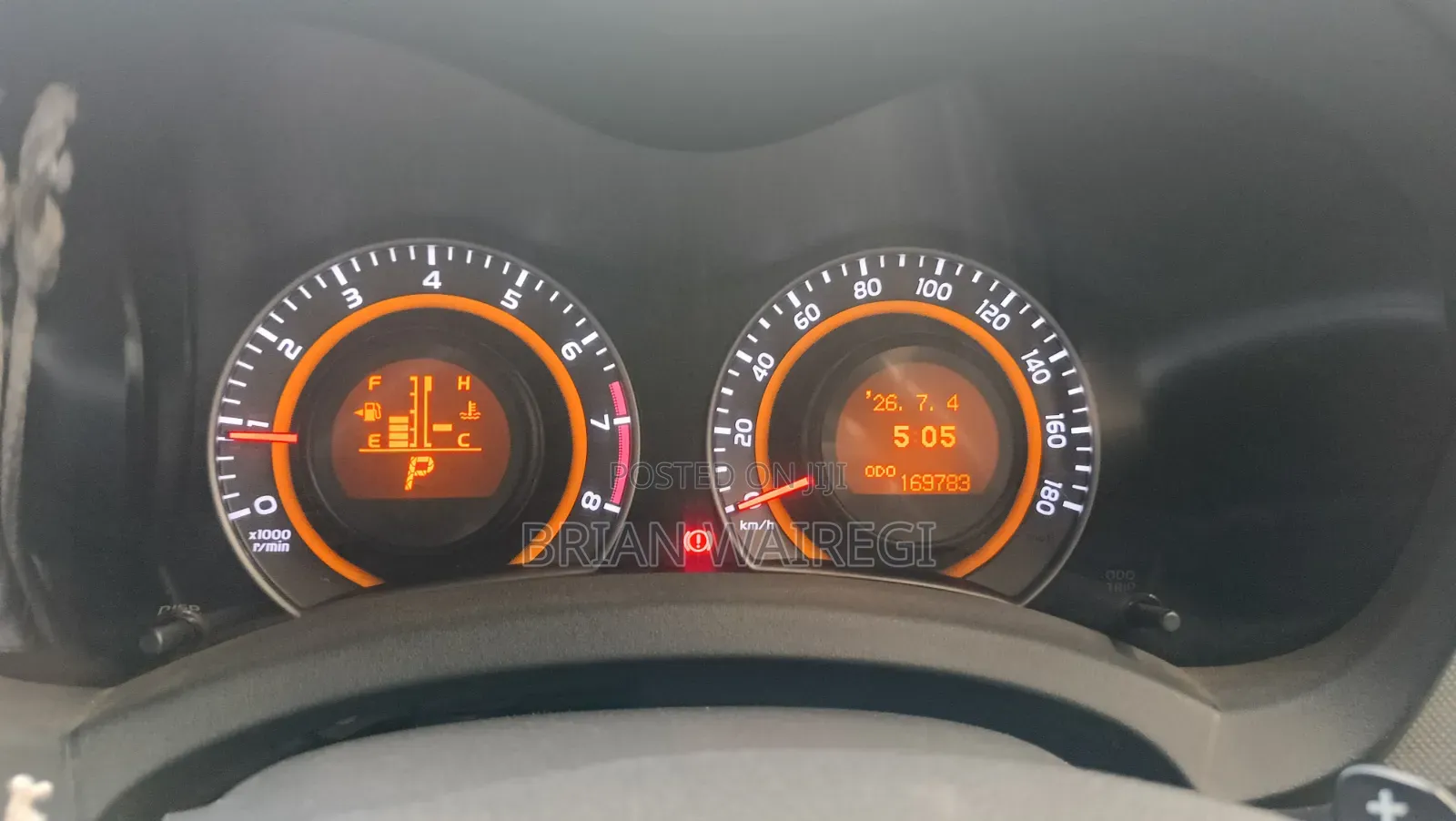 Toyota Auris 2010 Red