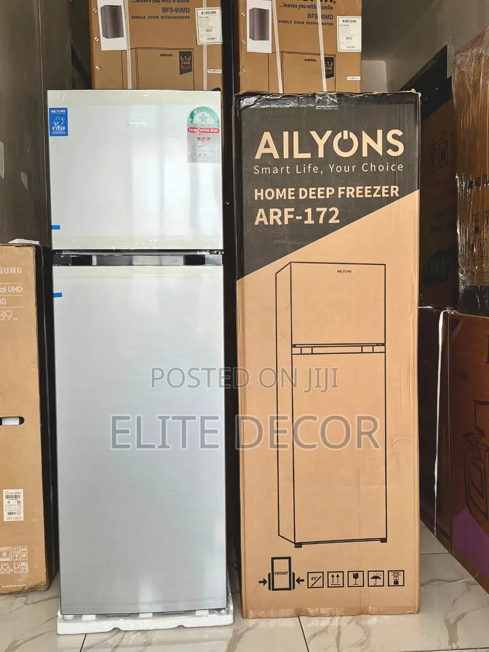 Ailyons Arf-172 168l Double Door Refrigerator – Energy Saving