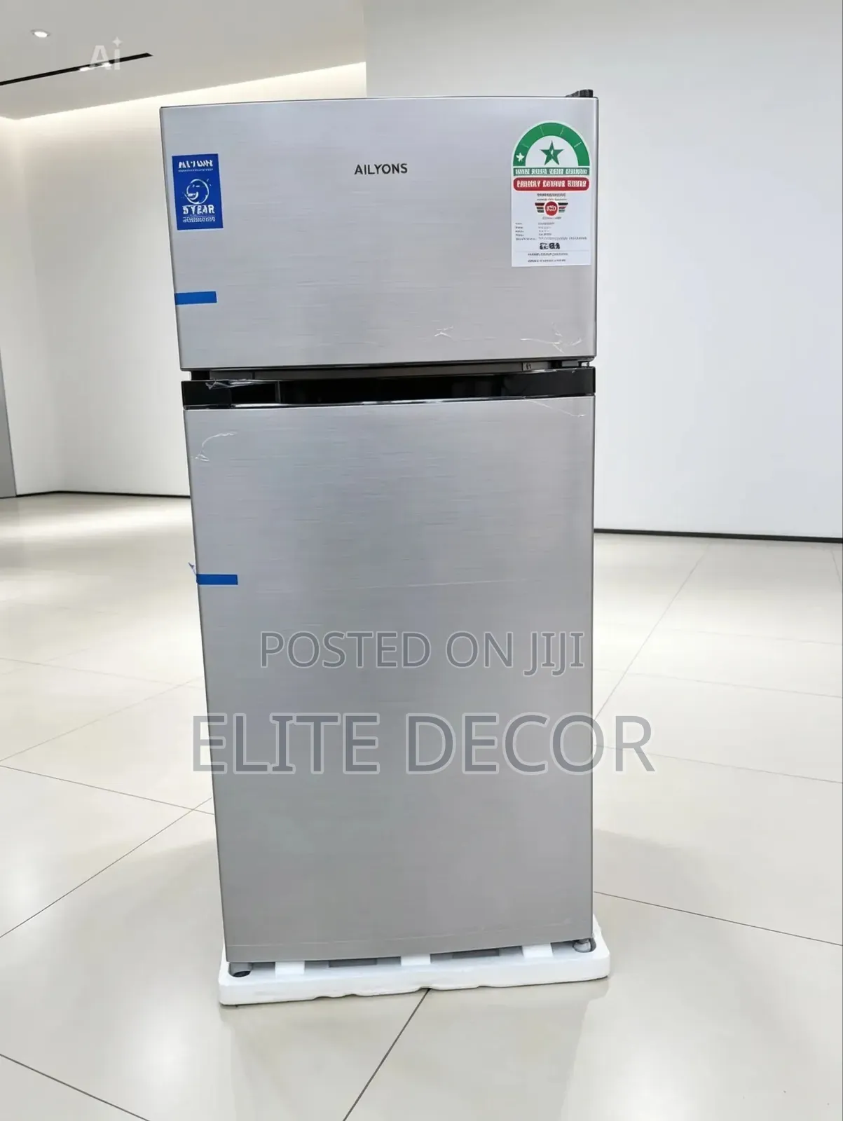 Ailyons Arf-112 112l Double Door Refrigerator – Energy Efficient