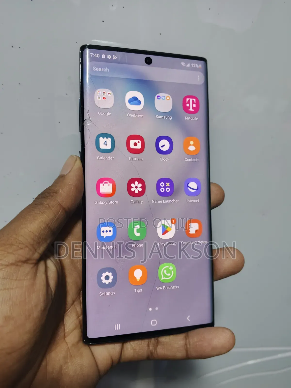 Samsung Galaxy Note 10 Plus 5G 256 GB Black
