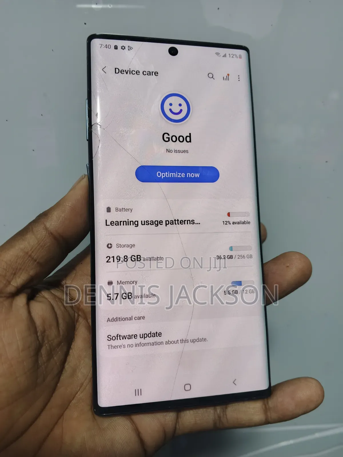 Samsung Galaxy Note 10 Plus 5G 256 GB Black