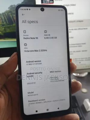 Xiaomi Redmi Note 9S 128 GB Blue