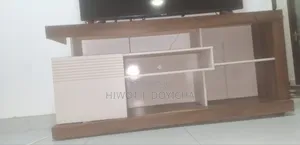Premium Wooden Tv Stand (Fits Up to 75" Tv)