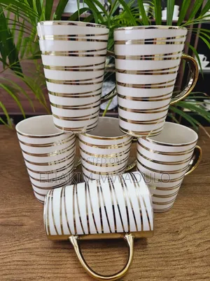 *Gold Round Mugs *Now Available !! At Ksh1800*