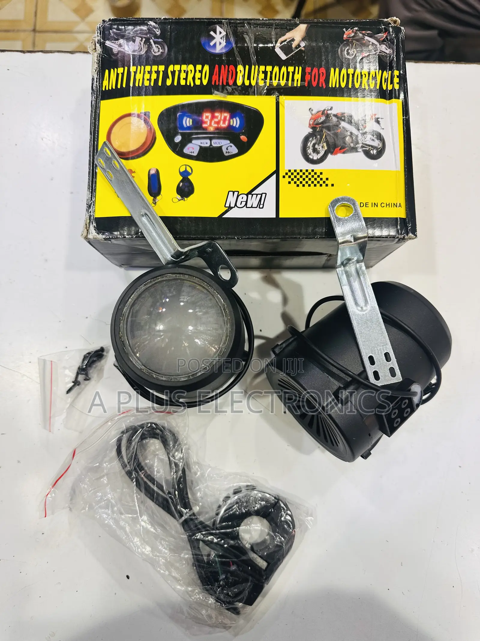 Motorcycle Radio 988 Bluetooth/Usb/Mem Waterproof Sound System