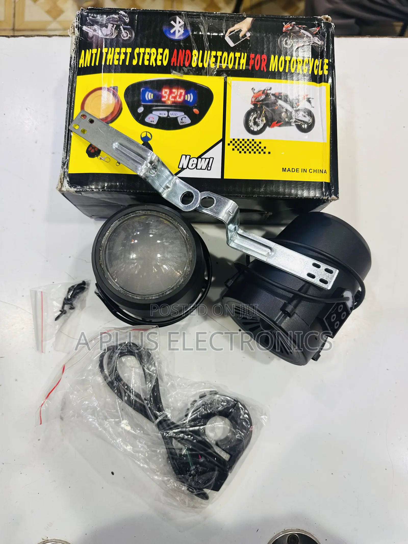 Motorcycle Radio 988 Bluetooth/Usb/Mem Waterproof Sound System
