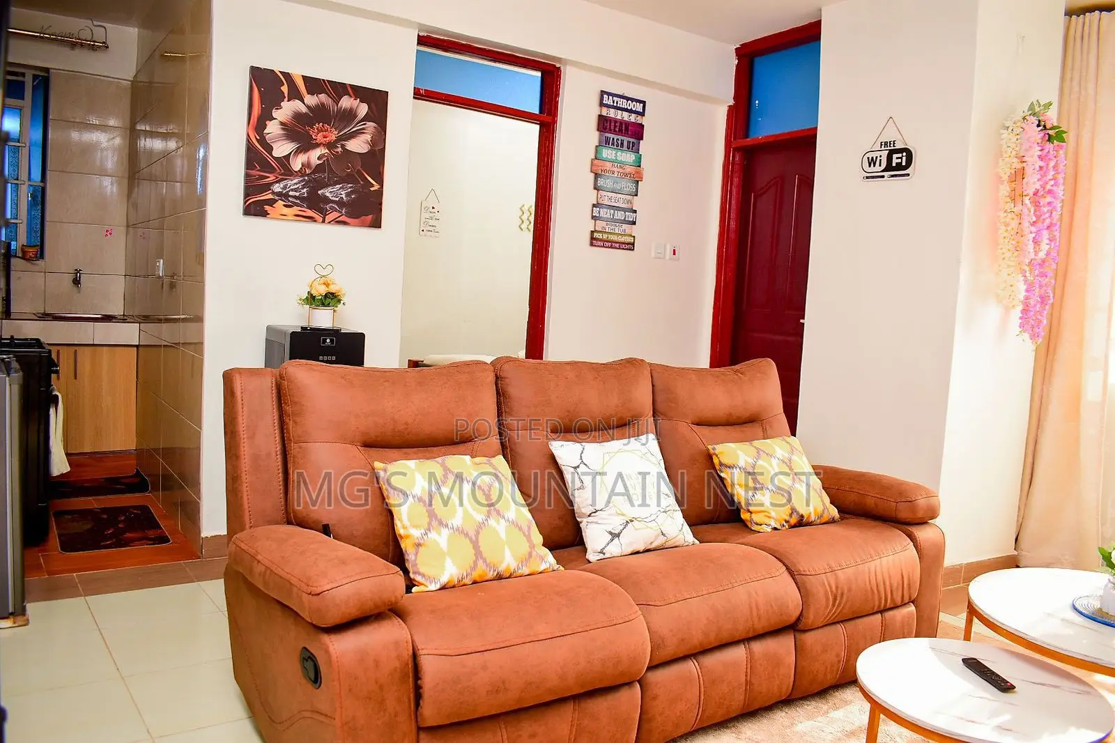 Mg's Mountain Nest | Modern One-Bedroom Airbnbnear Garden City Mall