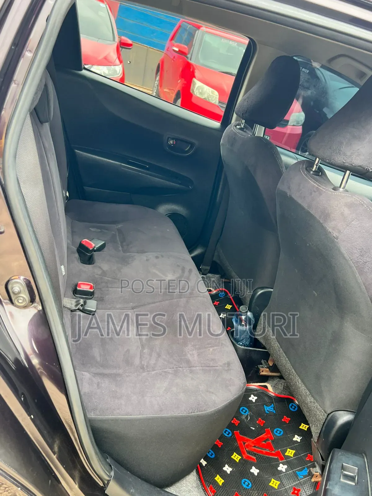 Toyota Vitz 2014 Burgundy