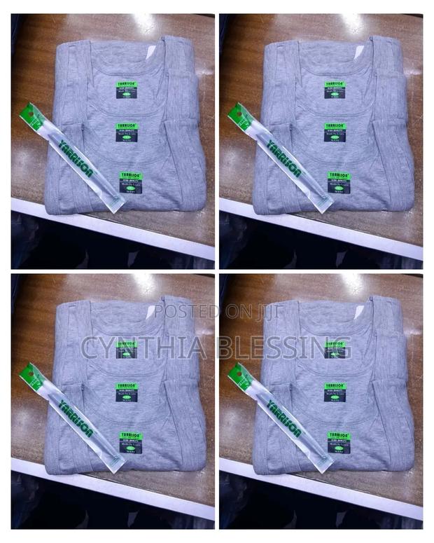 3 PCS 100% Cotton Vests for Men_grey - thumbnail 2