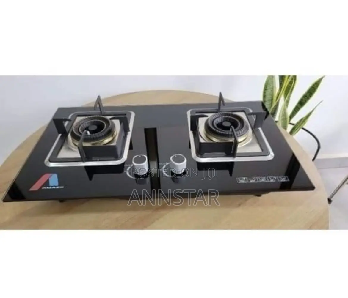 2 Burner Amaze Glass Inbuilt Hob Cooker