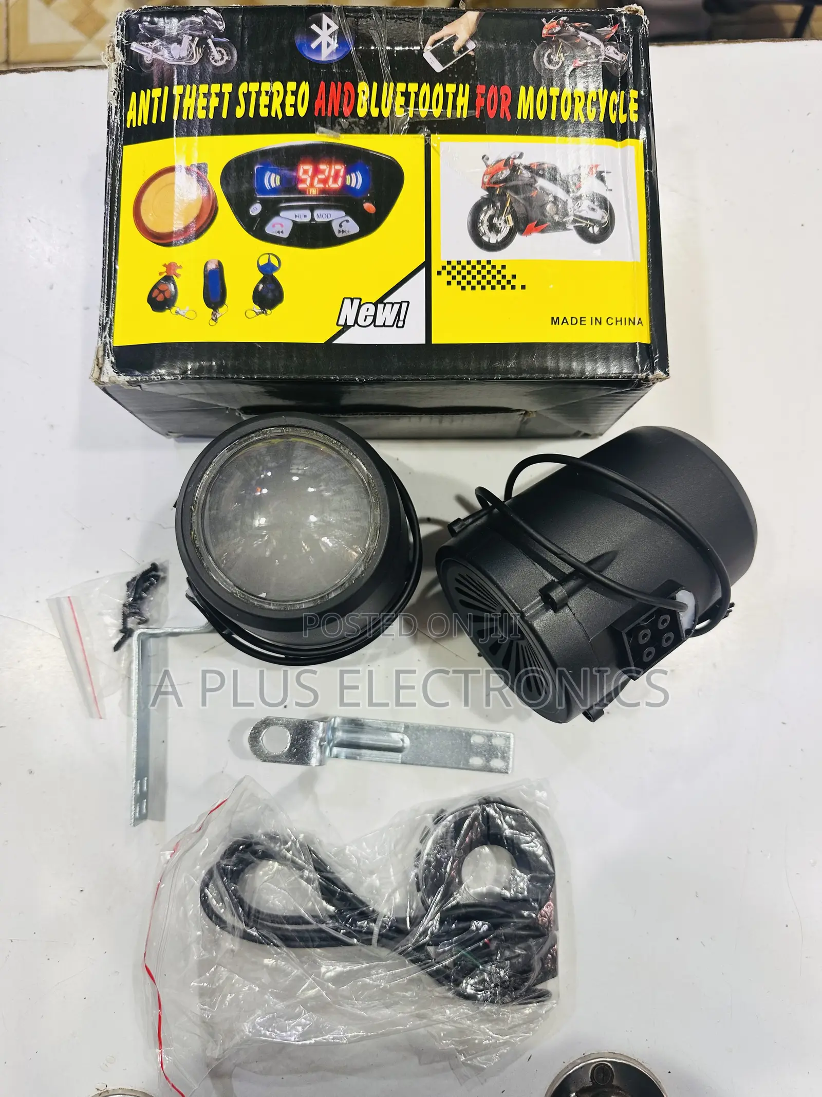 Motorcycle Radio 988 Bluetooth/Usb/Mem Outdoor Waterproof Stereo