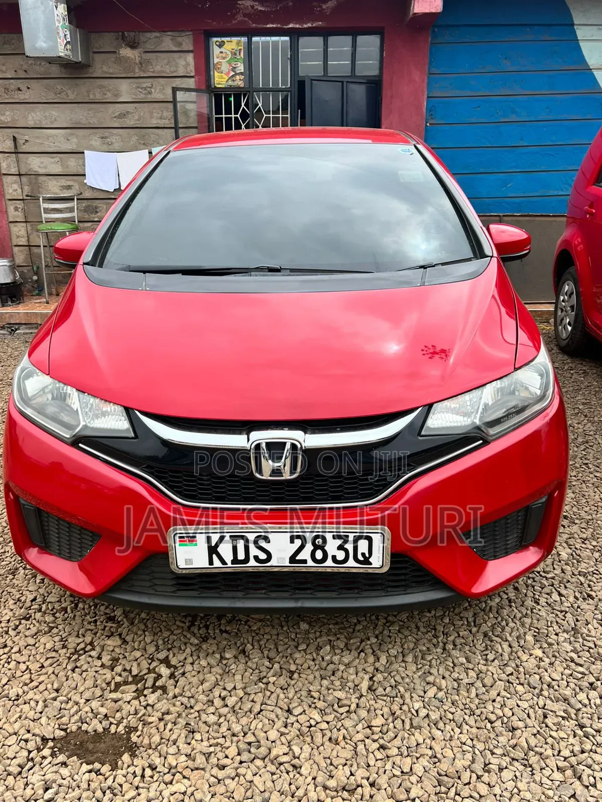 Honda Fit 2017 Red