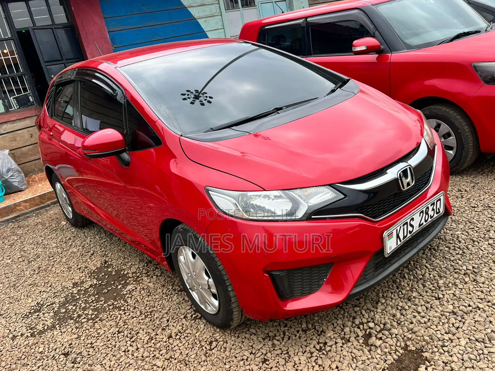 Honda Fit 2017 Red