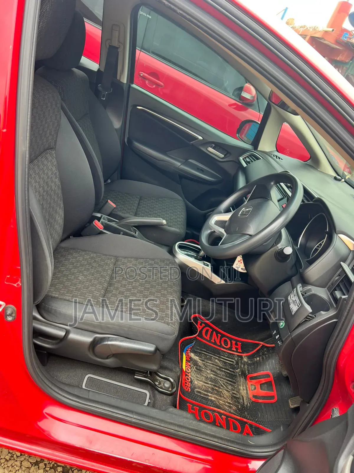 Honda Fit 2017 Red
