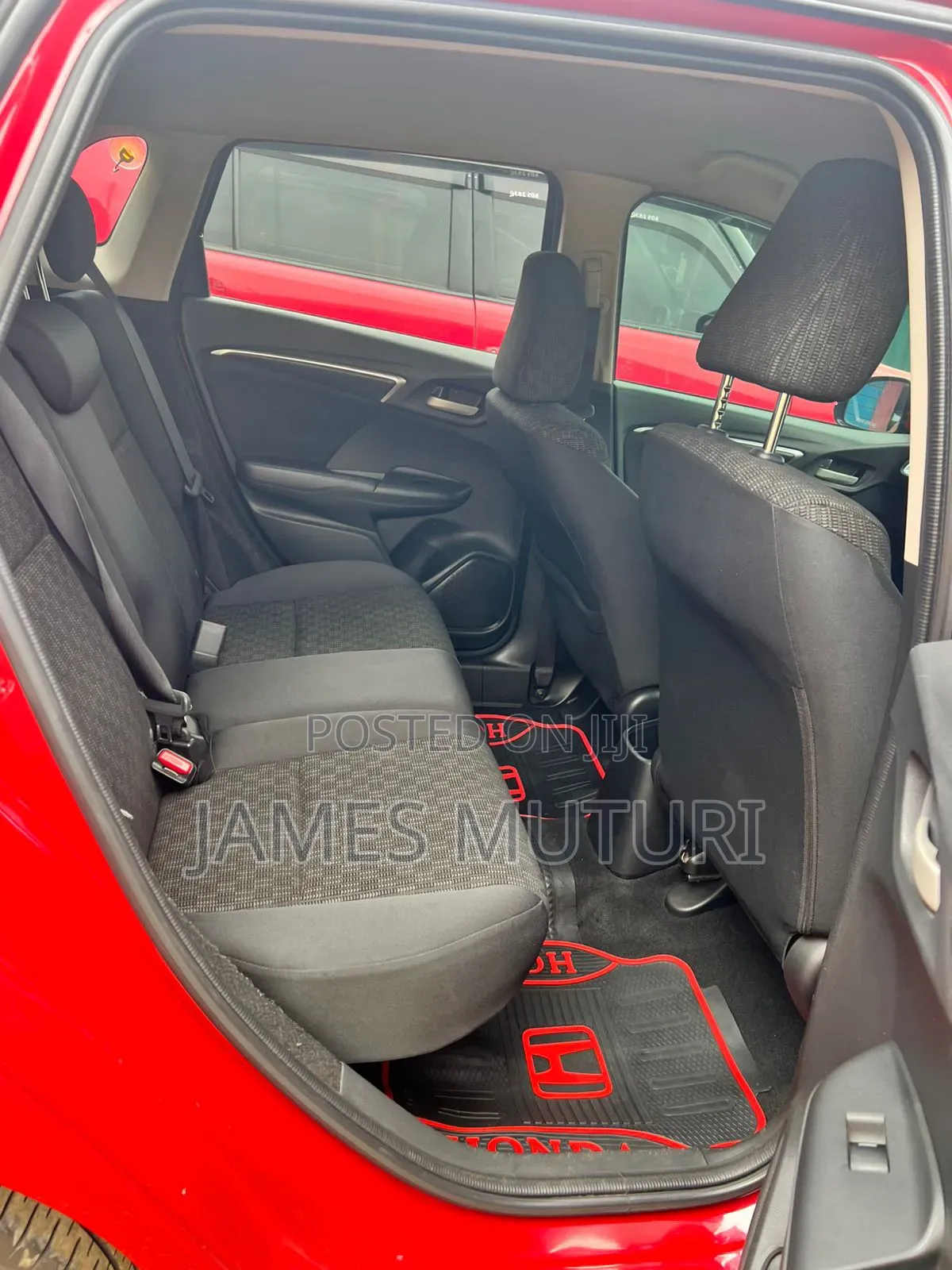 Honda Fit 2017 Red