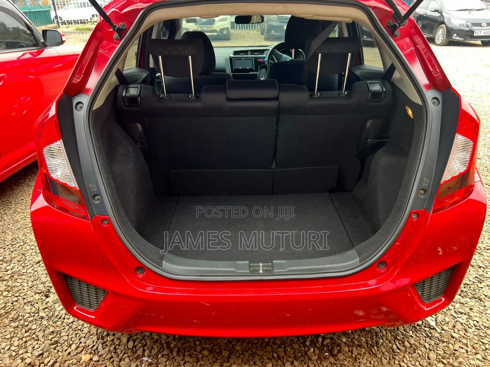 Honda Fit 2017 Red