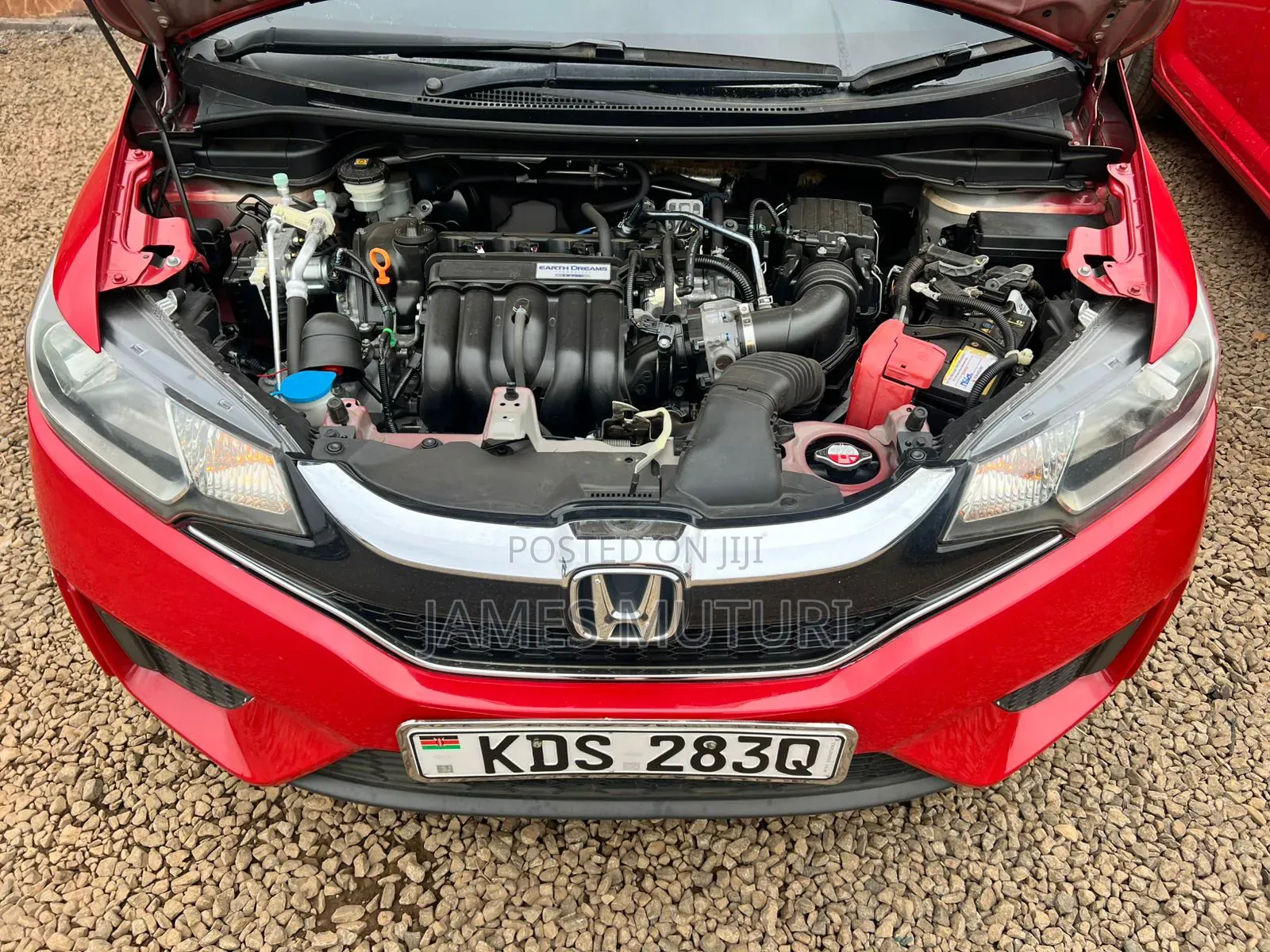 Honda Fit 2017 Red